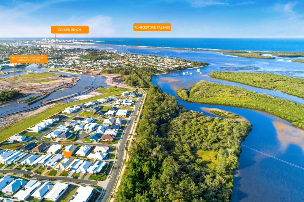 Sold - 8 Warrego Drive - New Property in Pelican Waters - Real Estate by Carinda Ivens