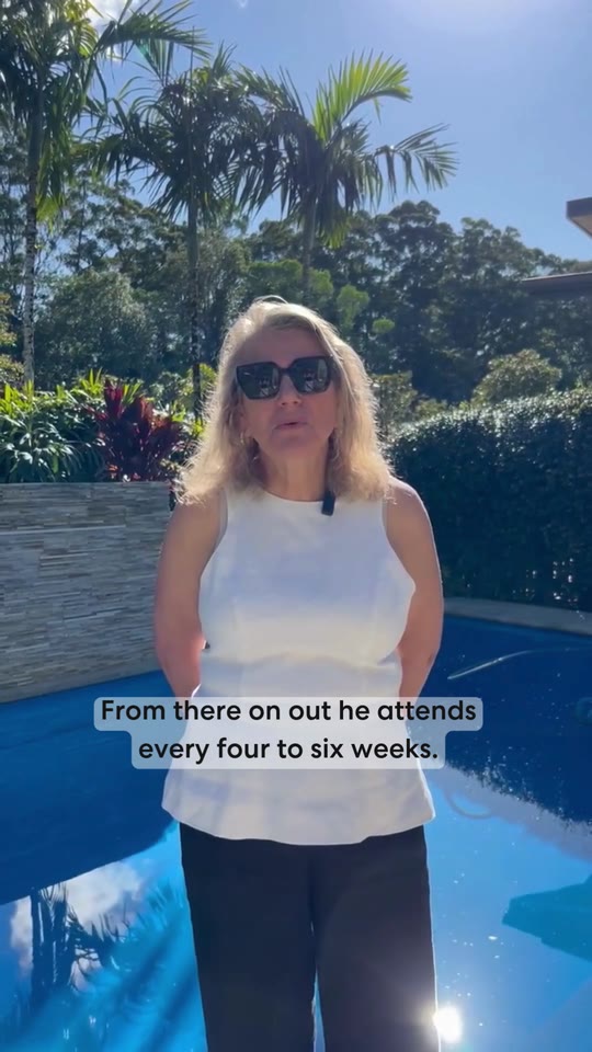 How does pool care work at my property?